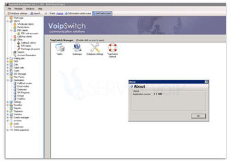 VoIPswitch Manager(VSM) servervoip