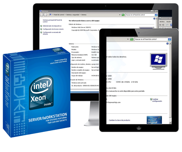 Intel Xeon 500 llamadas Softswitch